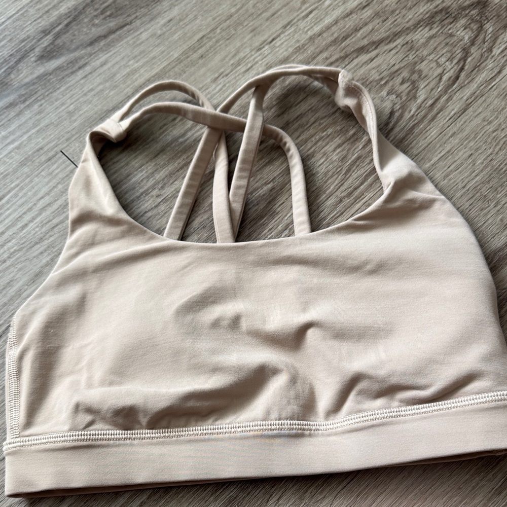 Lululemon Tan Energy Bra